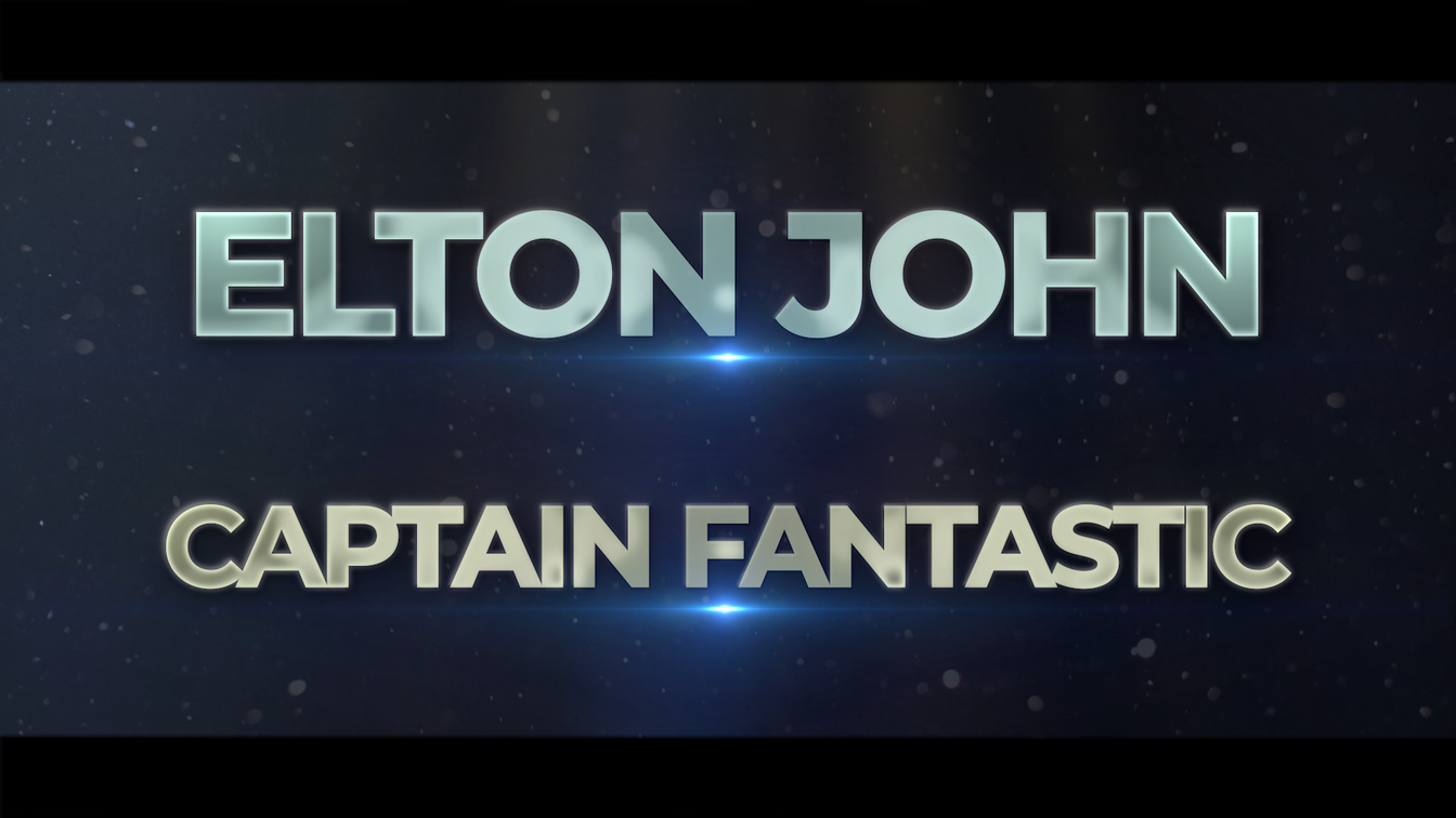 Elton John Captain Fantastic! Promo